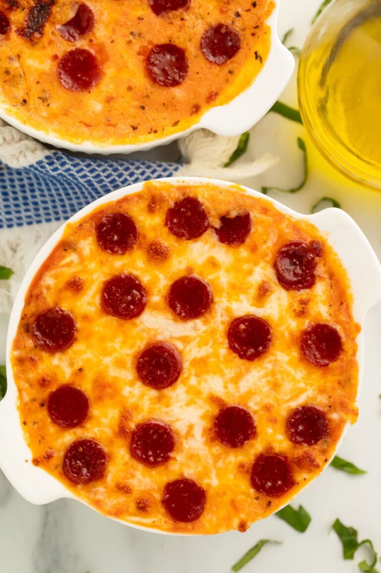 Cottage Cheese Pizza Bowl (Low Carb, High Protein)
